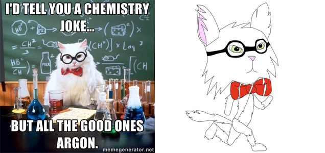 Chemistry cat